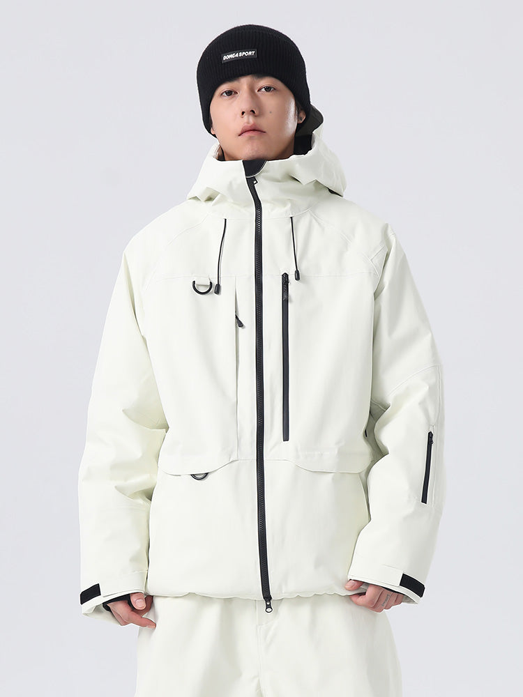 Searipe Unisex Allwetter-Bergfahrer-Backcountry-Utility-Schneejacke für Herren