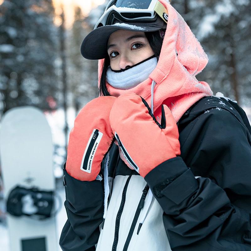 Nandn Mountain Pro Allwetter-Schneehandschuhe für Damen
