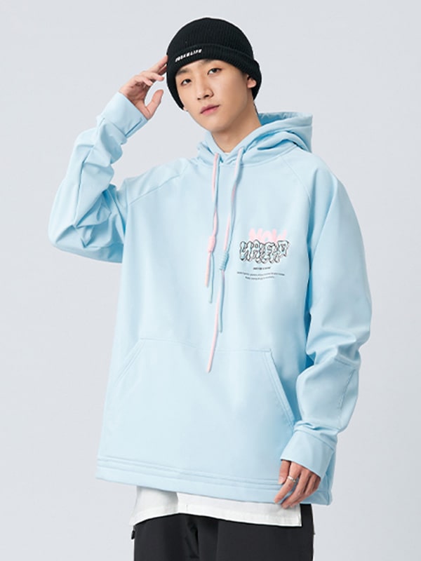 Damen-Snowboard-Hoodie „Nandn Mountain Chill Out Baggy“