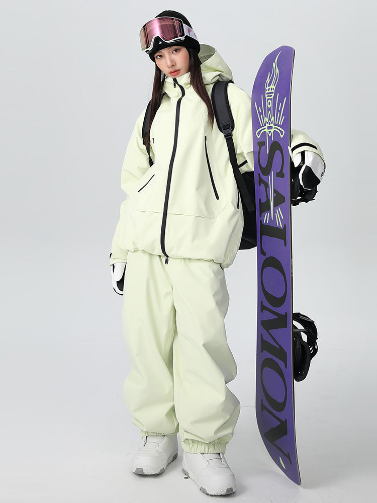Searipe Unisex Strapazierfähiger Mountain Pro Allwetter-Schneeanzug für Damen und Herren
