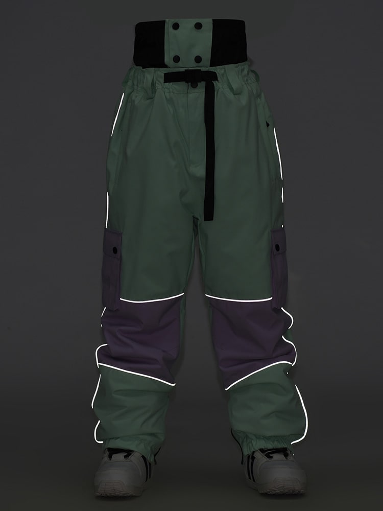SnowCraze Alpine Explorer Freestyle Baggy Schneehose für Damen
