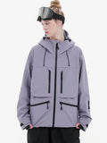 Strapazierfähige, locker sitzende Damen-Cargo-Schneejacke von Steeze HypeShred