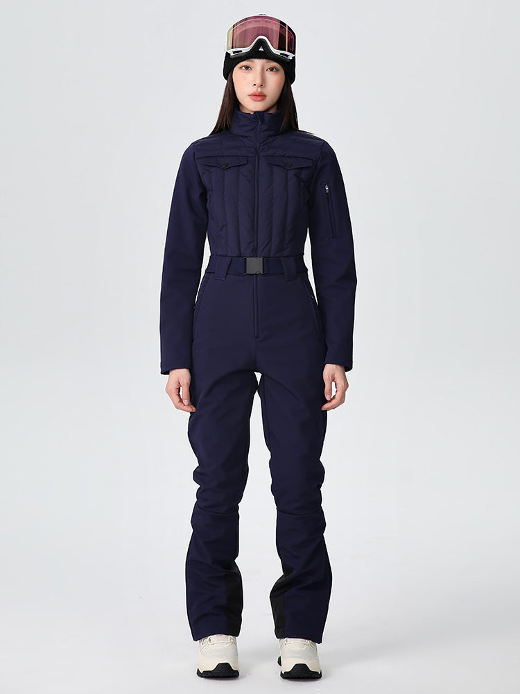 Searipe Nordic Diva Mountain Chic Allwetter-Skioverall für Damen
