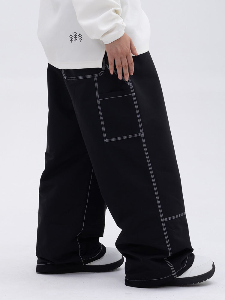 Urban Street Style Freerider Baggy Snow Pants für Damen