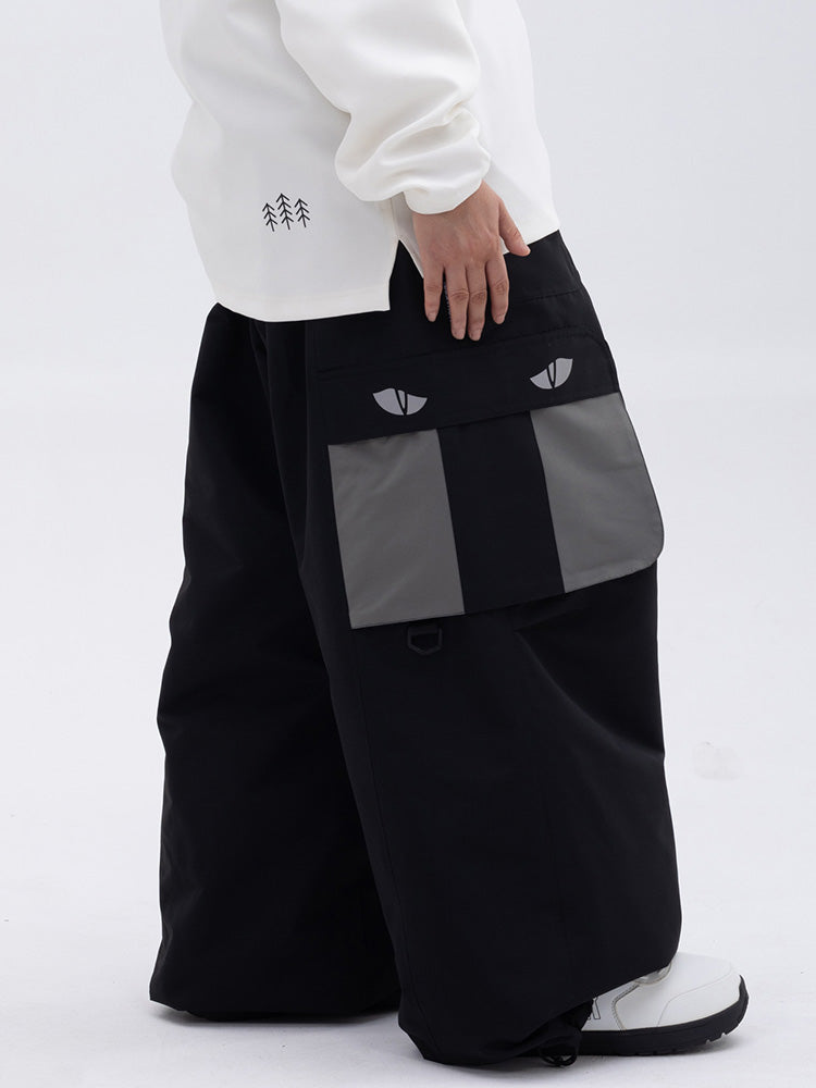 Skyguard Utility Extra Baggy Cargo-Schneehose für Damen