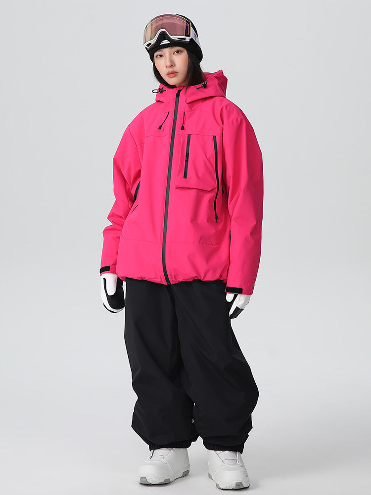 Searipe Unisex Strapazierfähiger Mountain Pro All-Terrain Baggy Schneeanzug für Herren