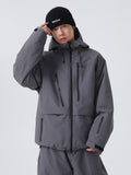 Searipe Unisex Urban Ridge Mountain Freeride Baggy Schneejacke für Herren