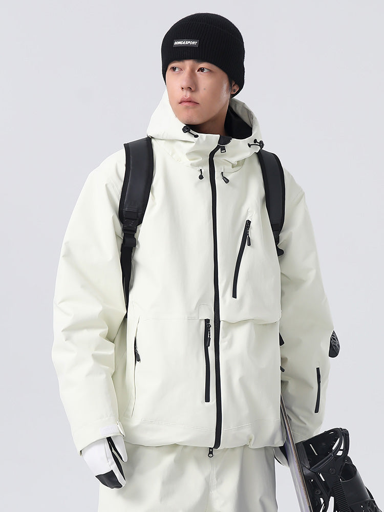 Searipe Herren-Skijacke für Mountain Rider – Robust, wetterfest, Baggy-Schneejacke