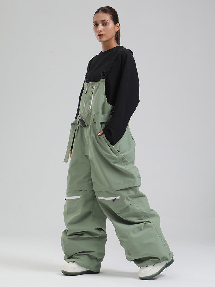 Gsou Snow Mountain Chill Freestyle Baggy Snowboard-Bibs für Damen