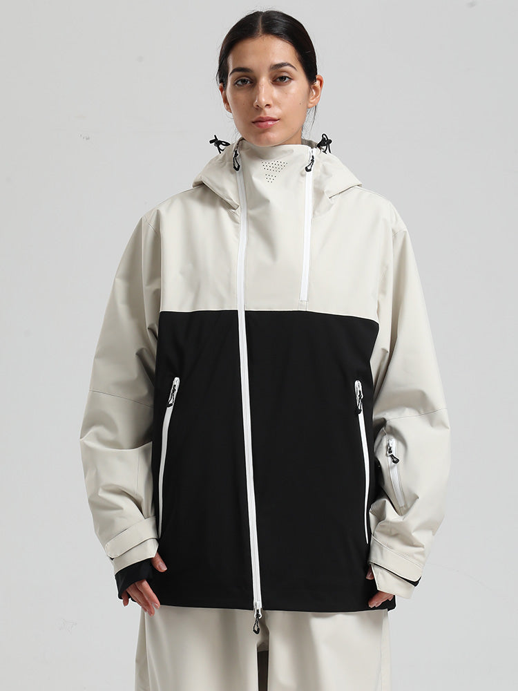 Gsou Snow HyperDrive All-Season Color Block Mountain Cargo Snow Jacket für Damen