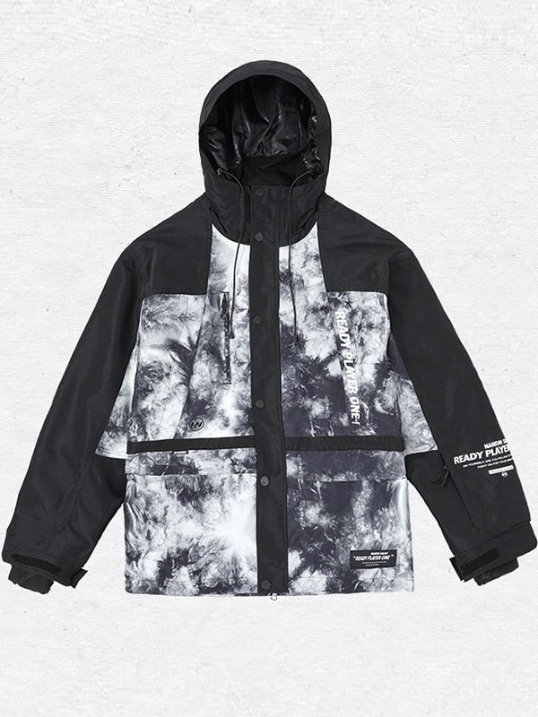 Nandn Snow Vanquisher Herren Wintermode Ski-Snowboardjacke