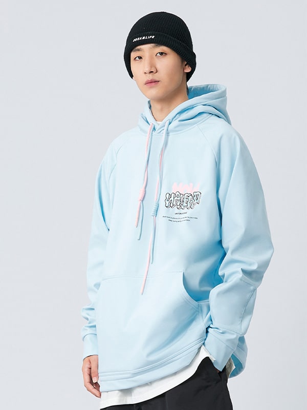Damen-Snowboard-Hoodie „Nandn Mountain Chill Out Baggy“