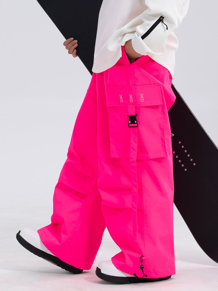Damen Rabbit Snow UrbanRush Prime Oversize Baggy Schneehose