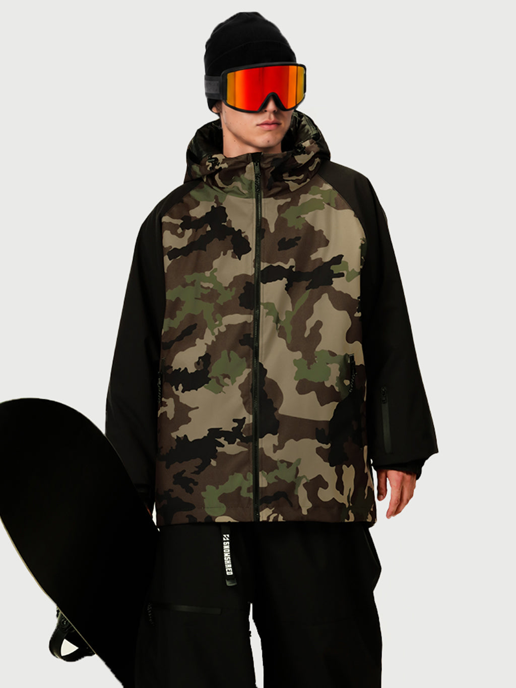 Urban Vibe Herren-Freestyle-Snowboardjacke – robust und vielseitig