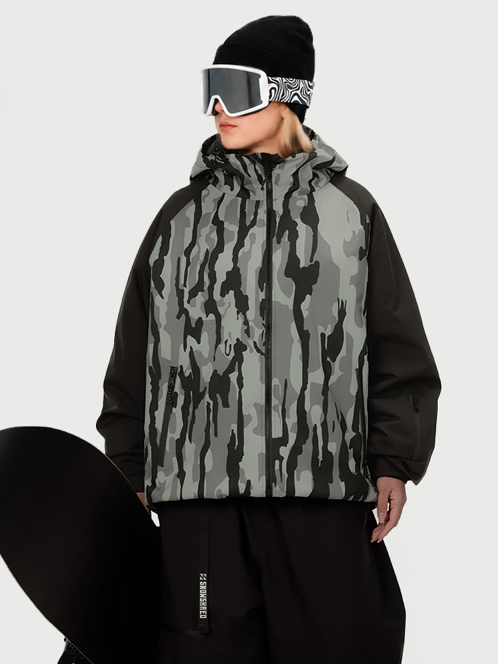 Urban Vibe Damen-Freestyle-Snowboardjacke – robust und vielseitig