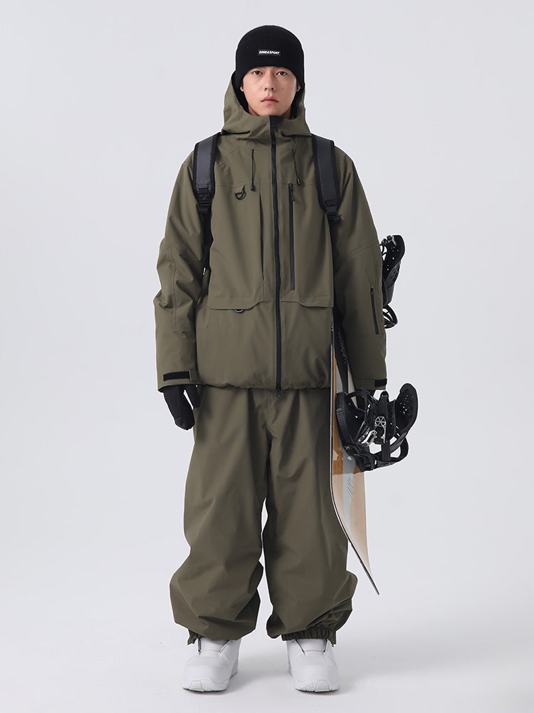 Searipe Unisex Allwetter-Schneeanzug für Herren, geeignet für Mountainbiker und Backcountry-Einsätze