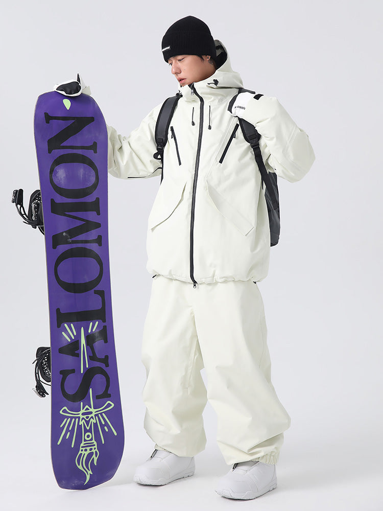 Searipe Unisex CoreBuild Allwetter-Schneeanzug für Herren, locker geschnitten