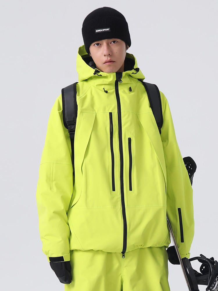 Searipe Unisex Strapazierfähige Mountain Rider All-Terrain Baggy Schneejacke für Herren