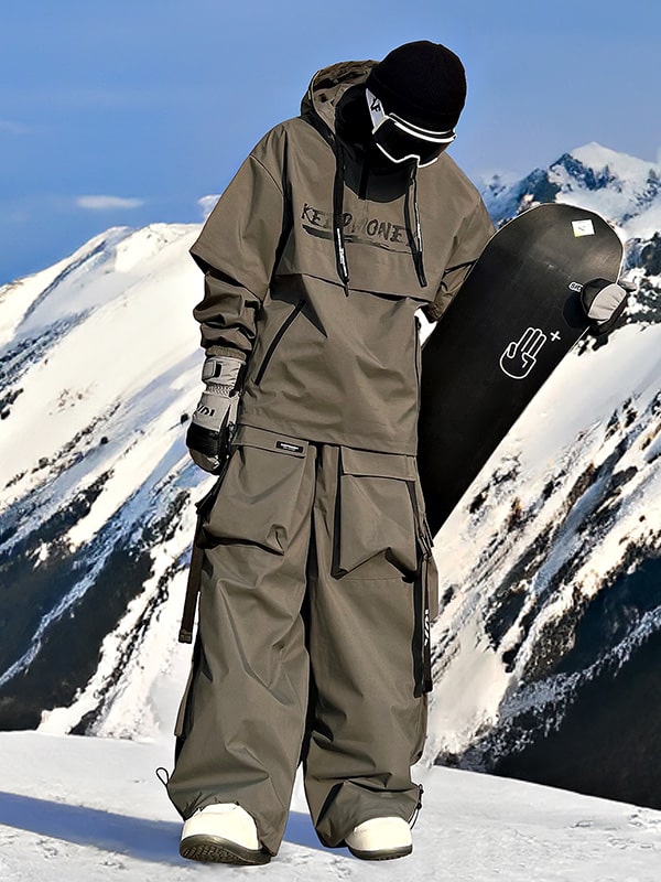 Damen-Schneeanzüge „Keep Money Mountain Chill Baggy“
