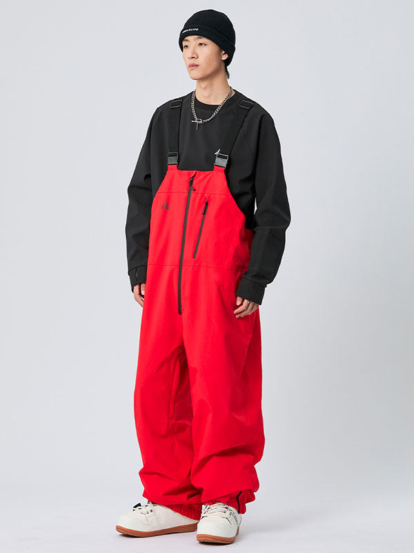 Damen Nandn Winter Star Baggy Mountain Snowboard-Ski-Latzhose