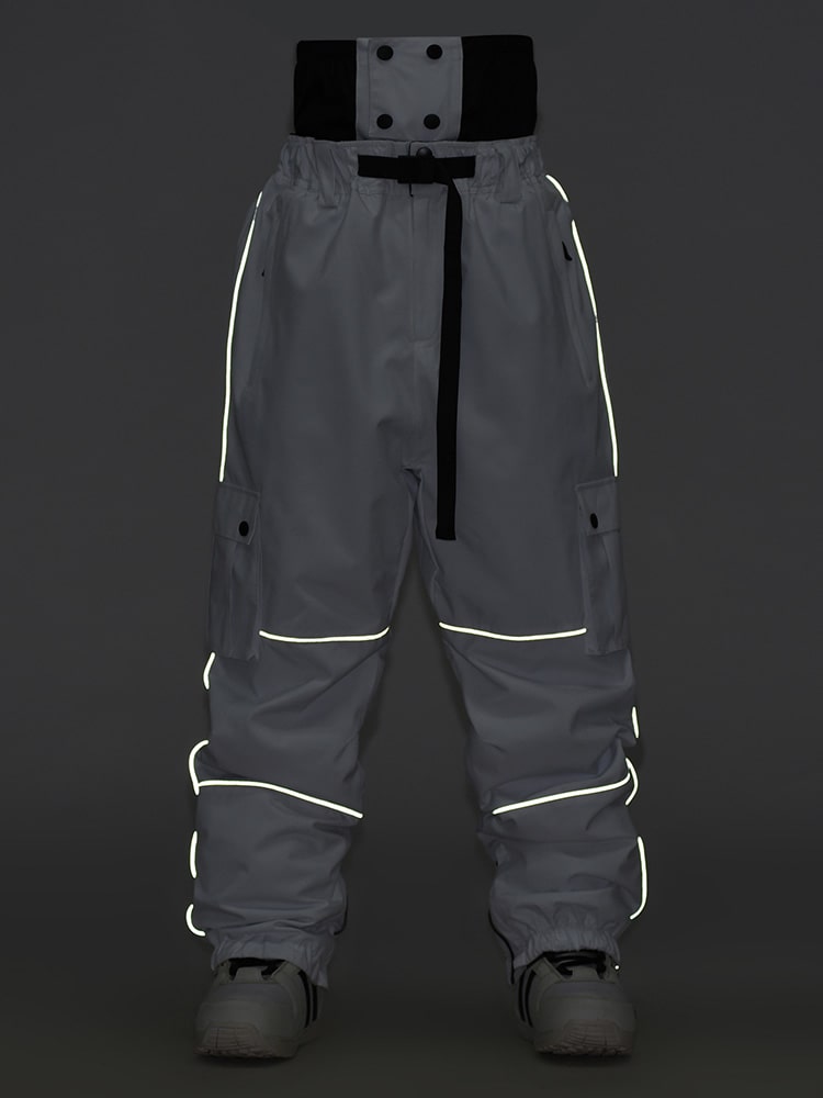 SnowCraze Alpine Explorer Freestyle Baggy Schneehose für Herren
