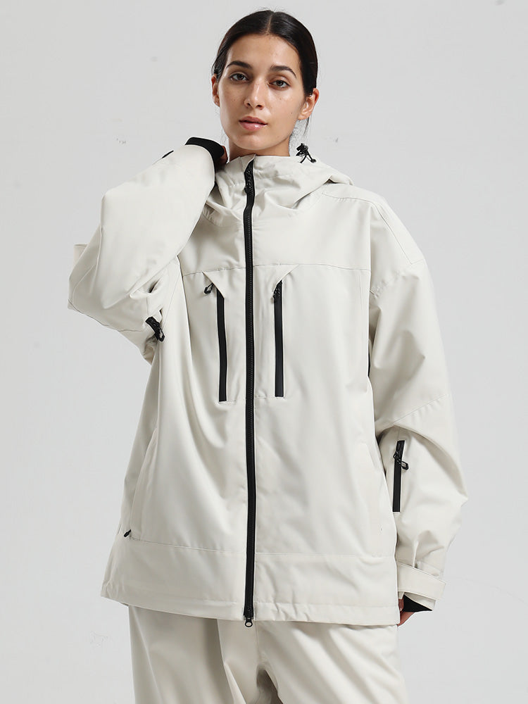 Gsou Snow Durable Mountain Pro Damen-Skijacke mit Isolierung und Windschutz
