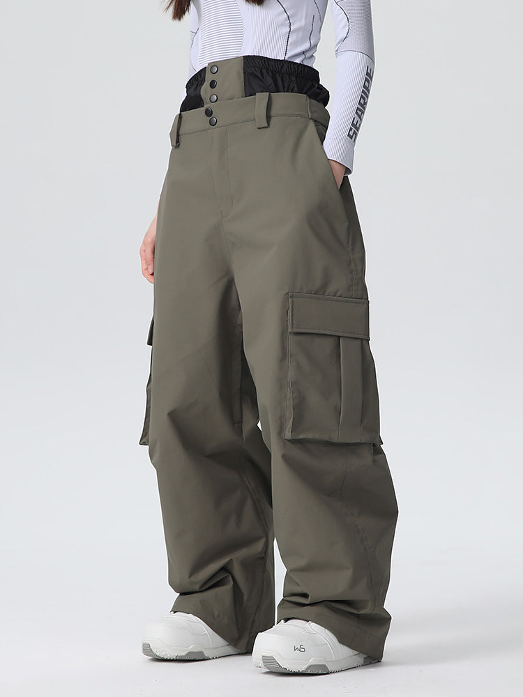 Searipe Damen-Skihose, robust und vielseitig, mit Baggy-Griff