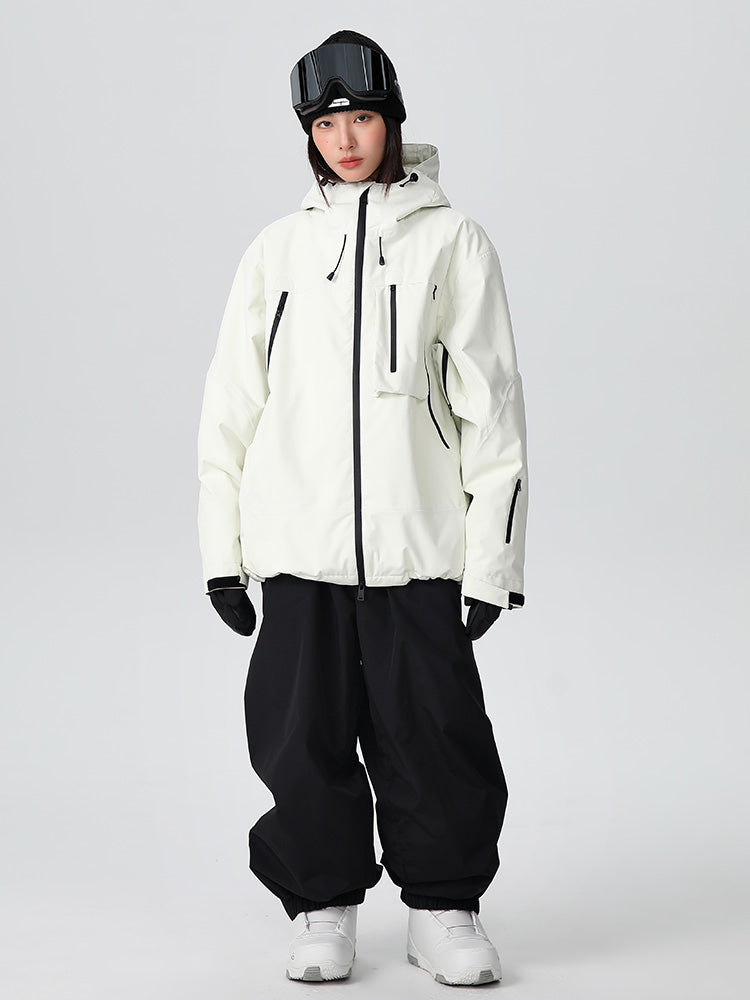 Searipe Unisex Strapazierfähiger Mountain Pro All-Terrain Baggy Schneeanzug für Herren