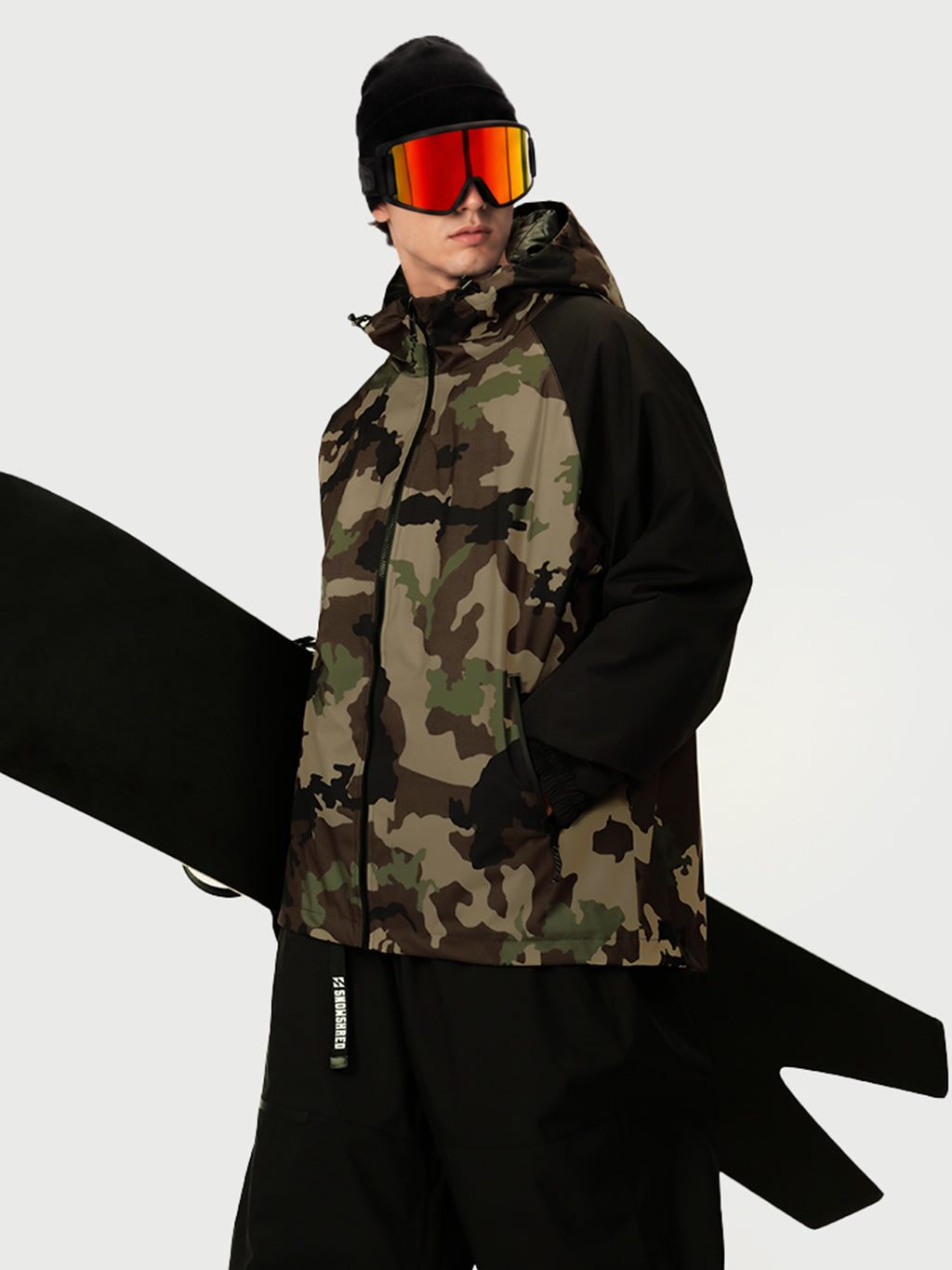 Urban Vibe Herren-Freestyle-Snowboardjacke – robust und vielseitig