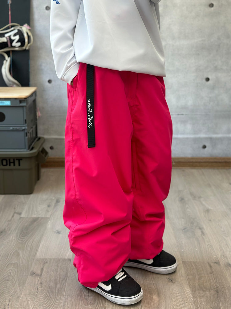 Damen Unisex SnowBound Urban Flex Oversize Cargo-Schneehose