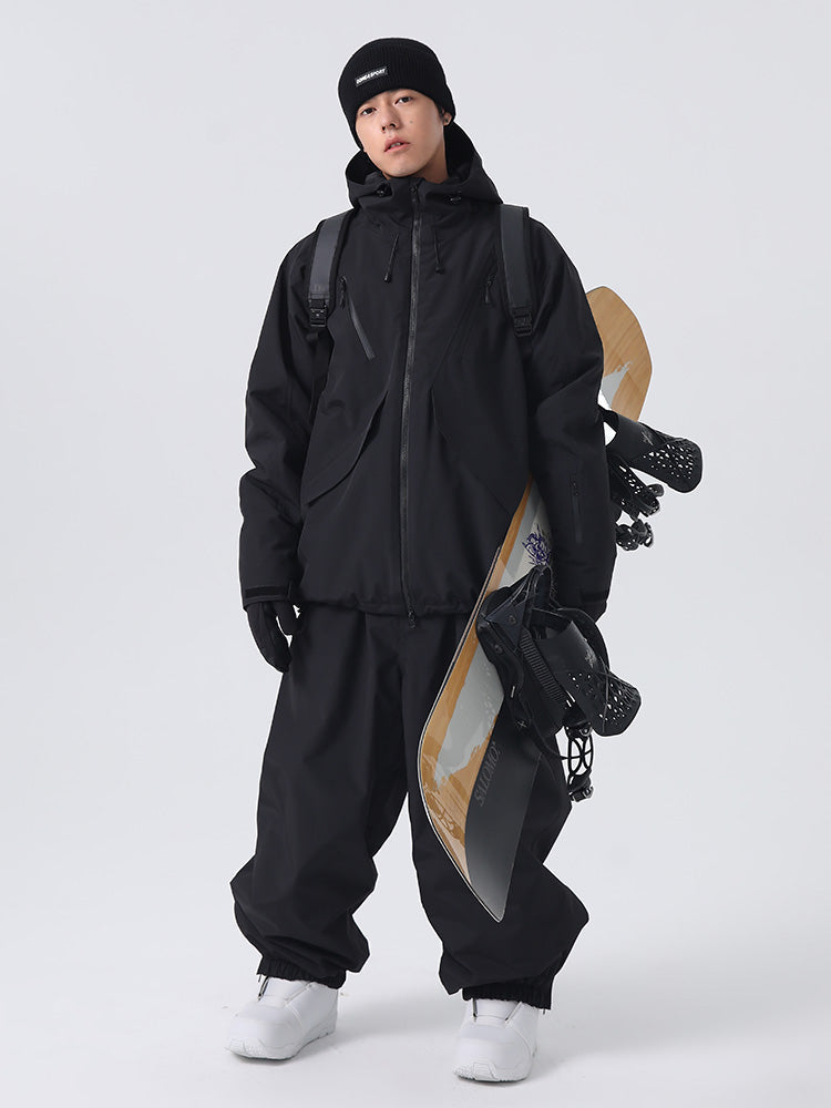 Searipe Unisex CoreBuild Allwetter-Schneeanzug für Herren, locker geschnitten