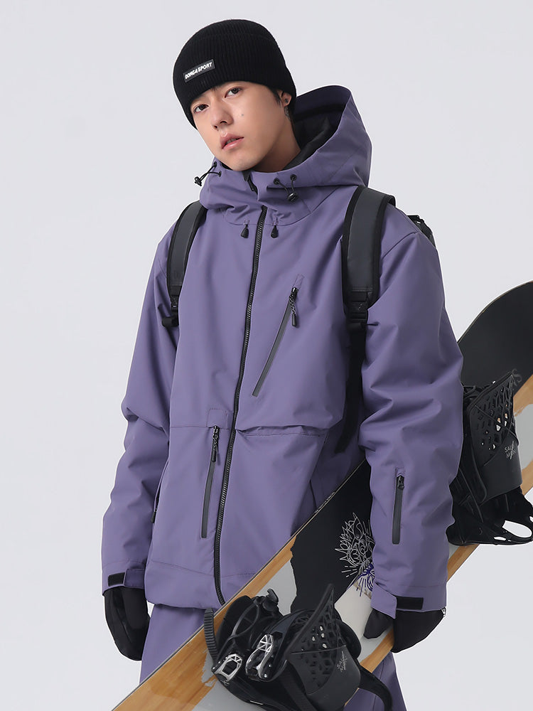 Searipe Herren-Skijacke für Mountain Rider – Robust, wetterfest, Baggy-Schneejacke