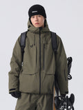 Searipe Unisex Allwetter-Bergfahrer-Backcountry-Utility-Schneejacke für Herren