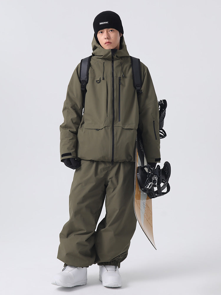 Searipe Unisex Allwetter-Schneeanzug für Herren, geeignet für Mountainbiker und Backcountry-Einsätze