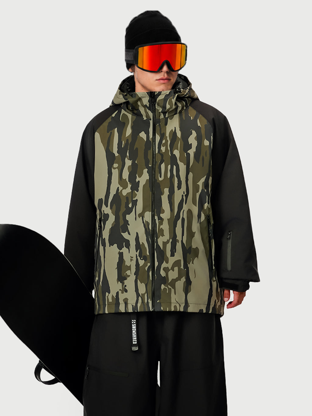 Urban Vibe Herren-Freestyle-Snowboardjacke – robust und vielseitig