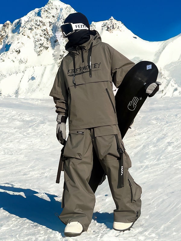 Herren-Schneeanzüge „Keep Money Mountain Chill Baggy“