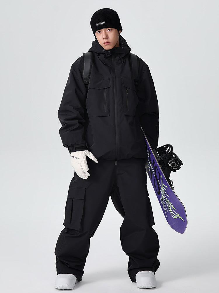 Searipe Damen Strapazierfähiger Mountain Pro All Function Berg-Schneeanzug