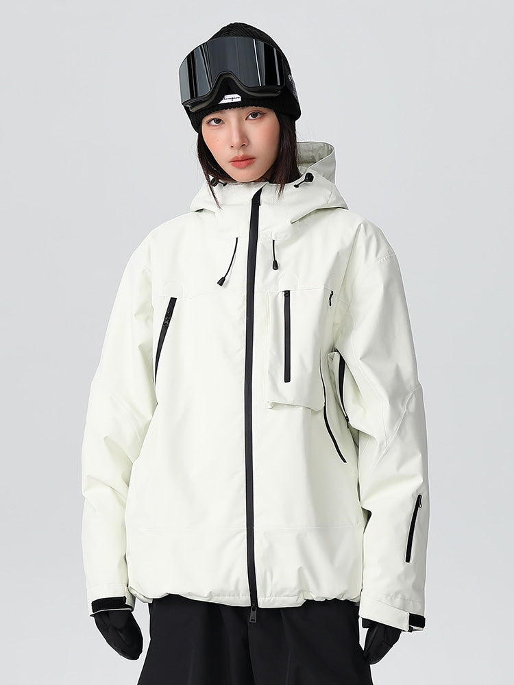 Searipe Durable Mountain Pro All-Terrain Baggy Schneejacke für Damen