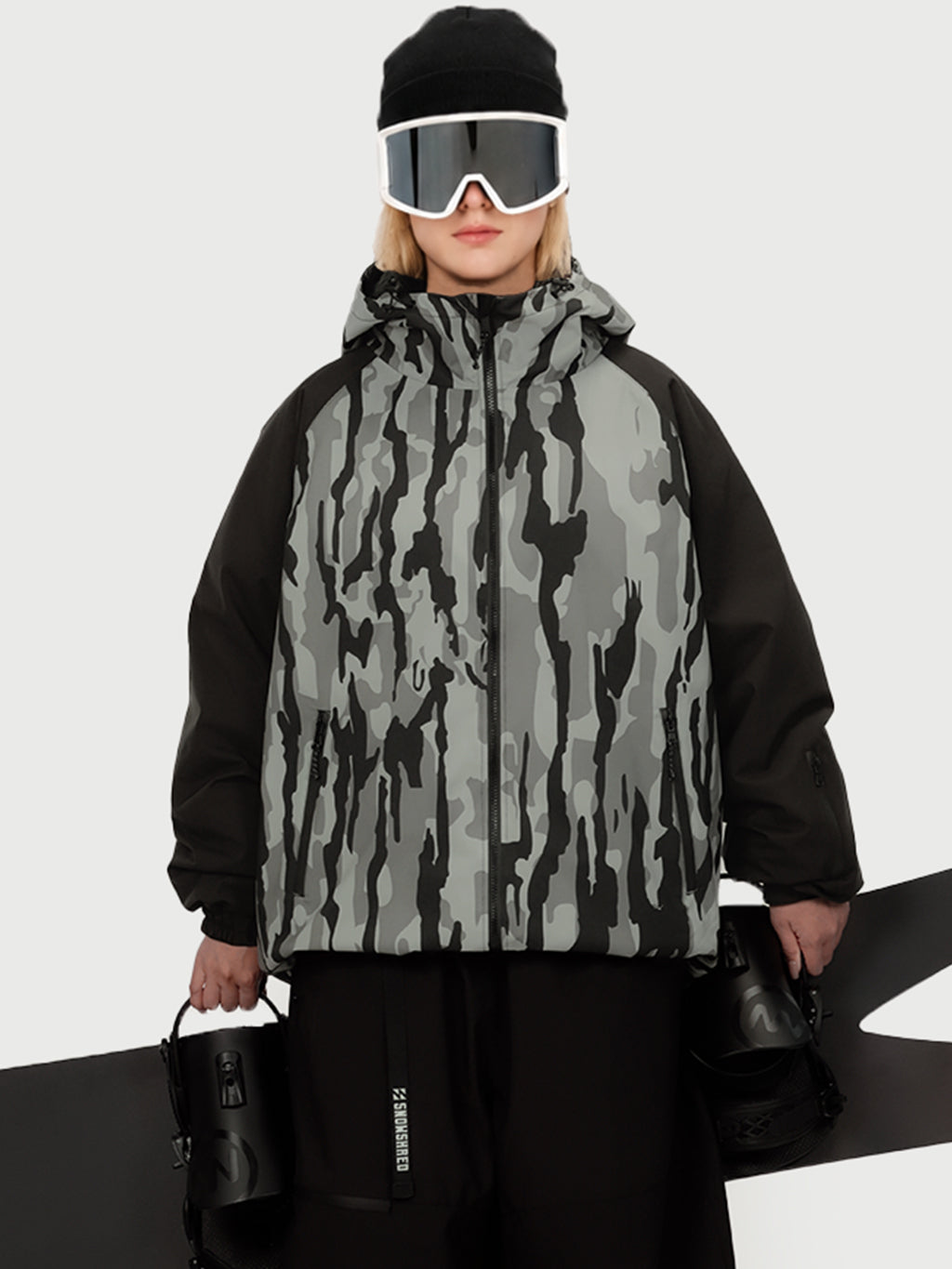 Urban Vibe Damen-Freestyle-Snowboardjacke – robust und vielseitig