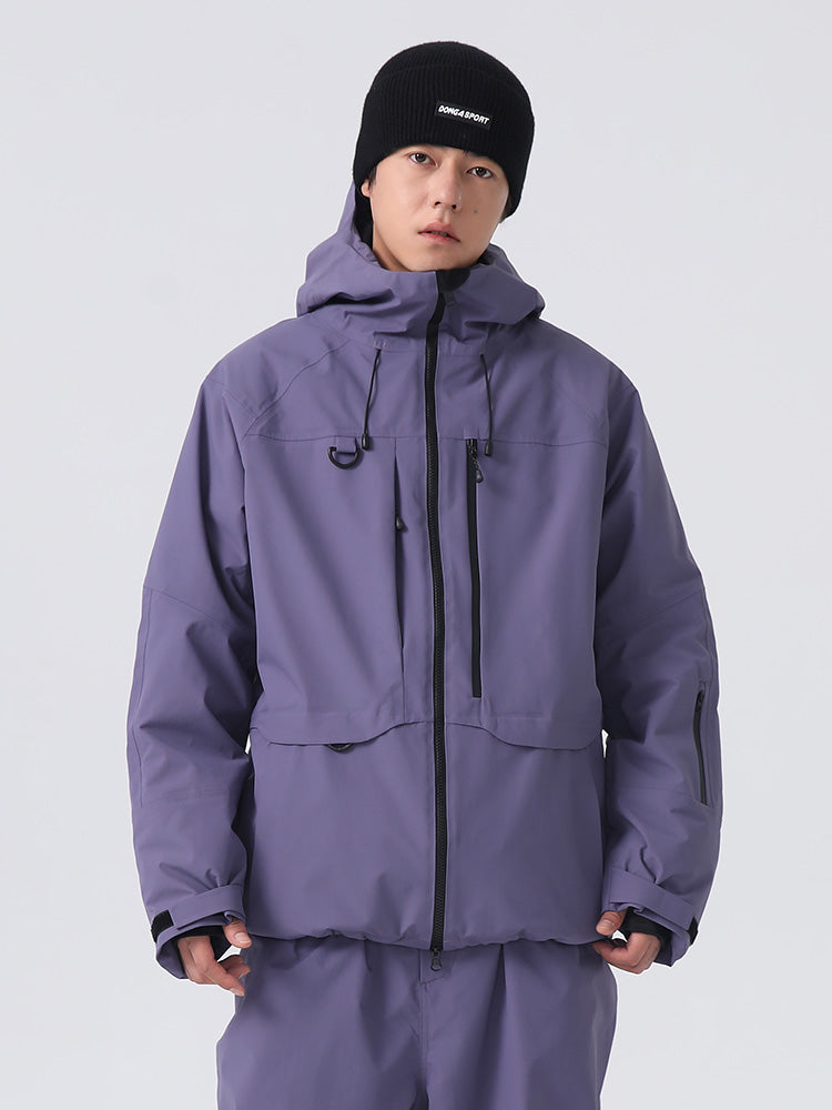 Searipe Unisex Allwetter-Bergfahrer-Backcountry-Utility-Schneejacke für Herren
