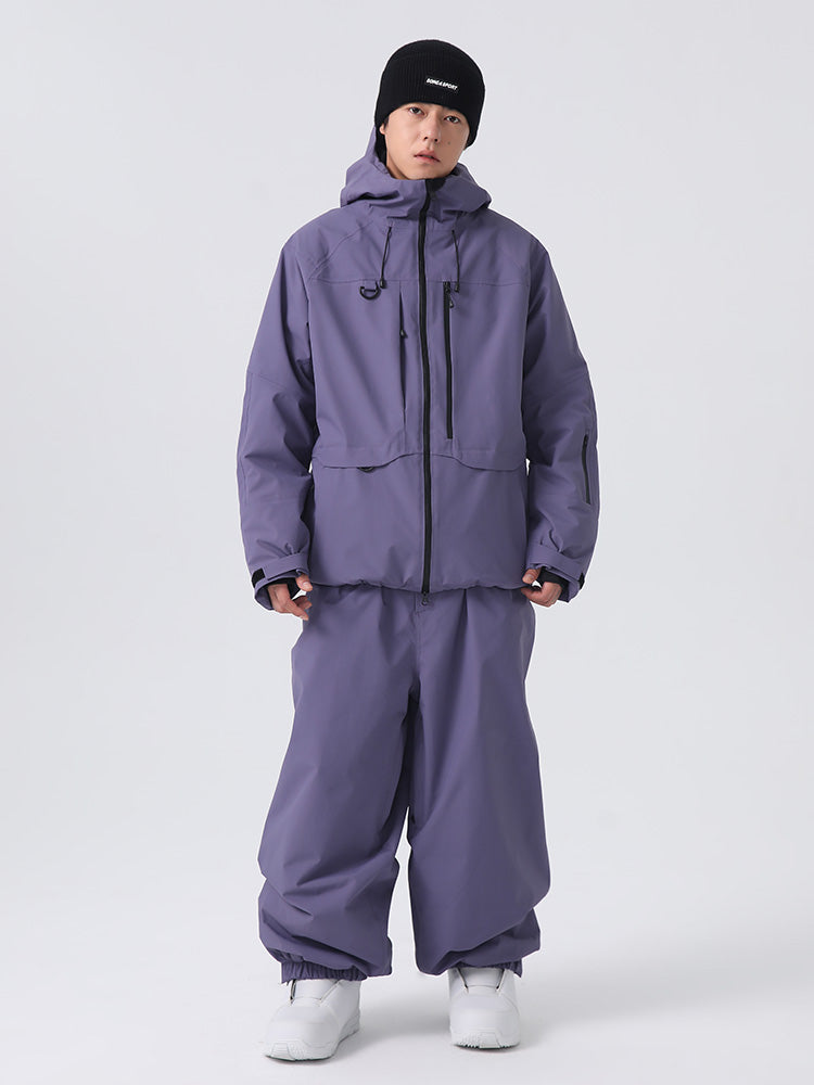 Searipe Unisex Allwetter-Schneeanzug für Herren, geeignet für Mountainbiker und Backcountry-Einsätze