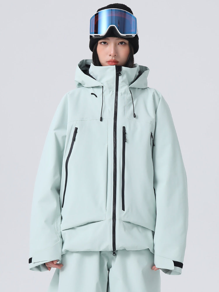 Searipe Unisex Ridge Master All-Conditions Baggy Schneejacke für Damen und Herren