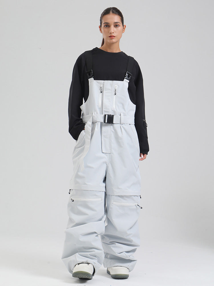 Gsou Snow Mountain Chill Freestyle Baggy Snowboard-Bibs für Damen