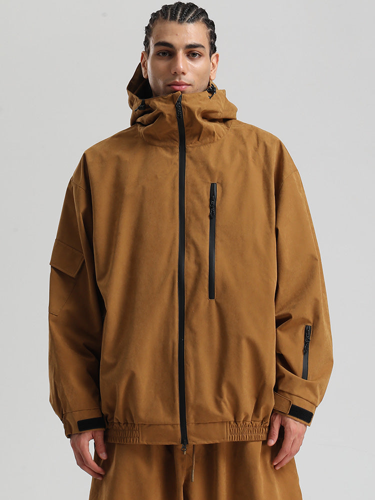 Gsou Snow Mountain Freestyle SnowFlex Street Hybrid Snowboardjacke für Herren