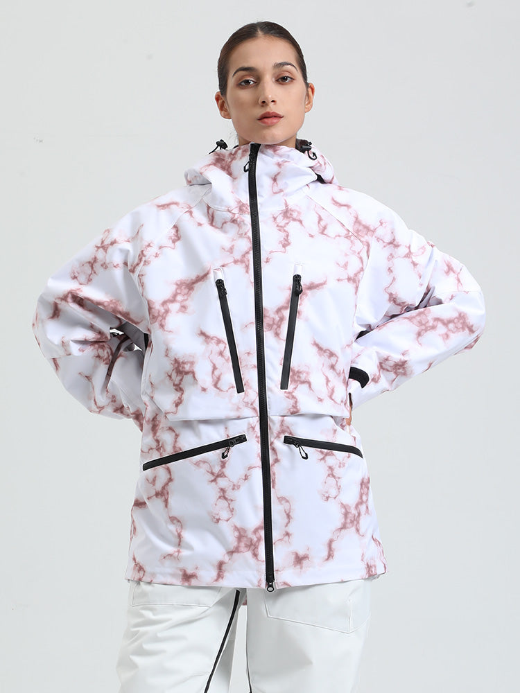 Gsou Damen-Skijacke, robust und vielseitig, für den Bergsport geeignet