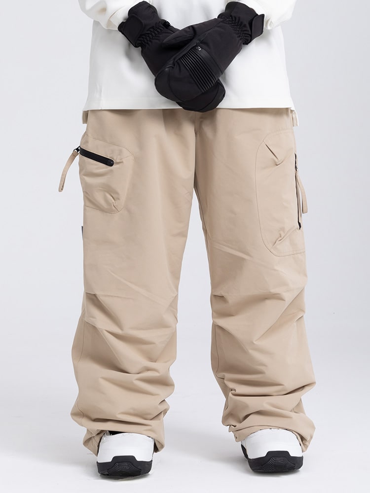 Prime Mountain Baggy-Skihose für Herren mit zwei seitlichen Cargotaschen