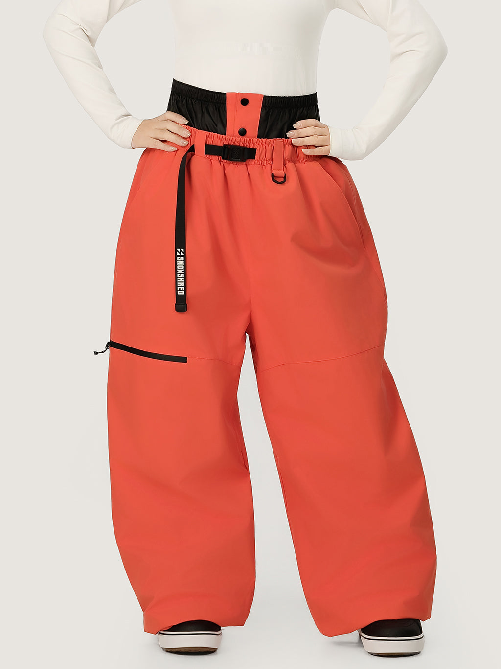 Urban Storm Damen-Skihose, robust, funktionsfreundlich, Freestyle, locker geschnitten