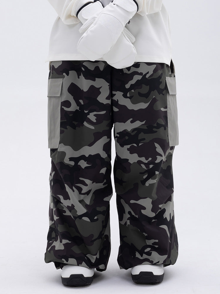 Mountain Chill Freestyle Prime Baggy Camo Snowboardhose für Damen