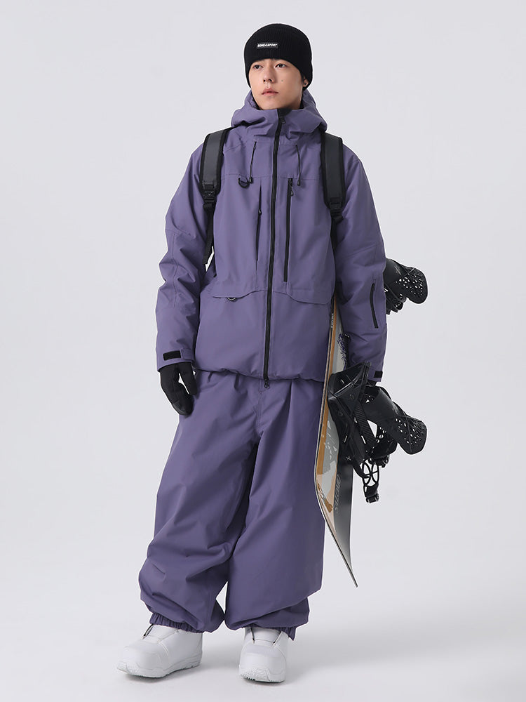 Searipe Unisex Allwetter-Schneeanzug für Herren, geeignet für Mountainbiker und Backcountry-Einsätze