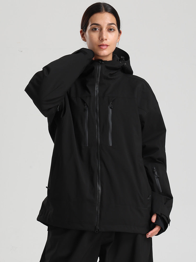 Gsou Snow Durable Mountain Pro Damen-Skijacke mit Isolierung und Windschutz